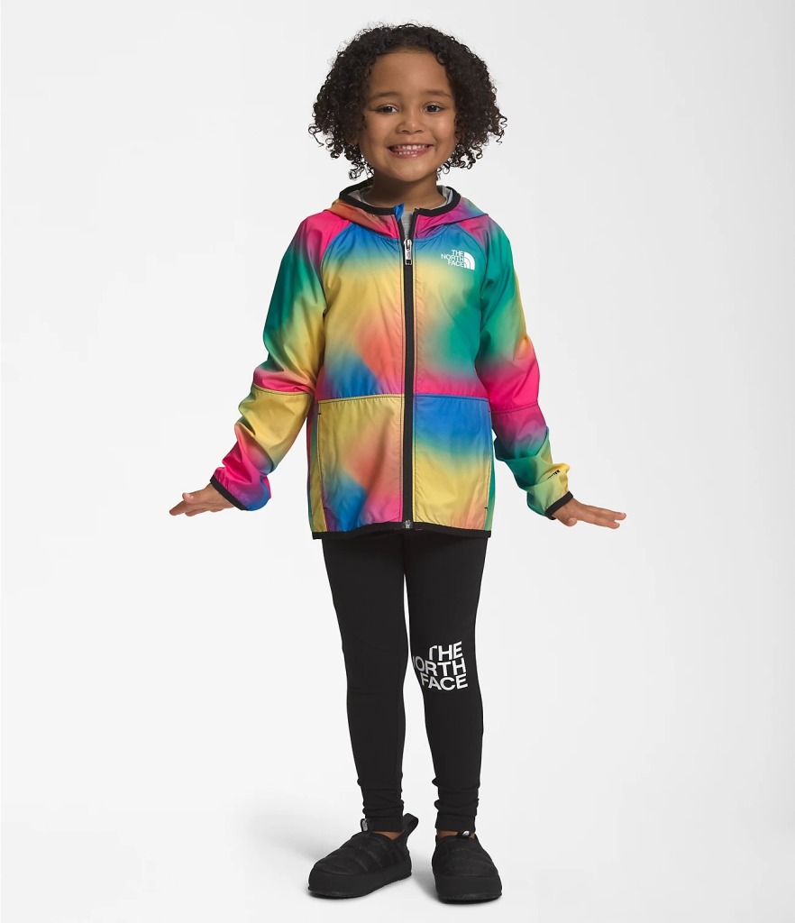The North Face has also dropped its Pride clothing collection, which features rainbow-clad apparel for children.