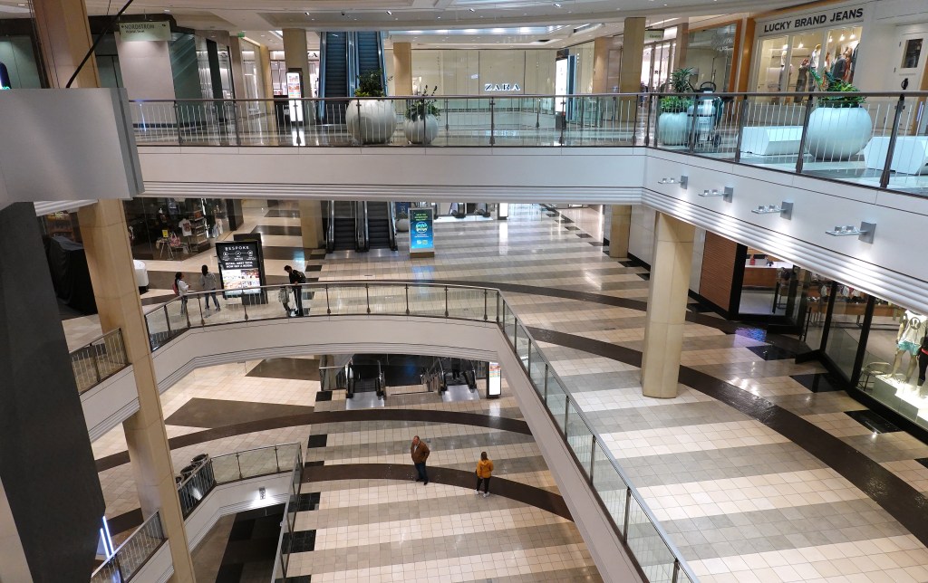 The Westfield San Francisco Centre is nearly empty on June 14, 2023 in San Francisco, California. 
