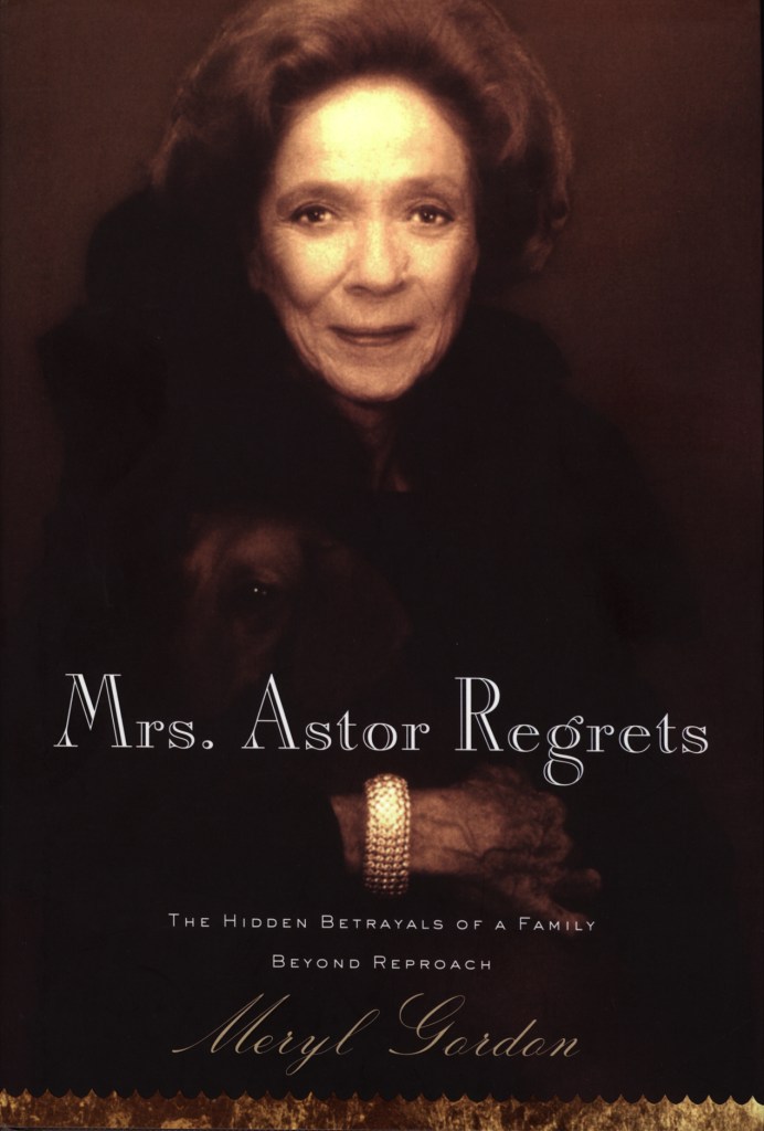 Gordon conducted 230 interviews for "Mrs. Astor Regrets," which was published in 2008.