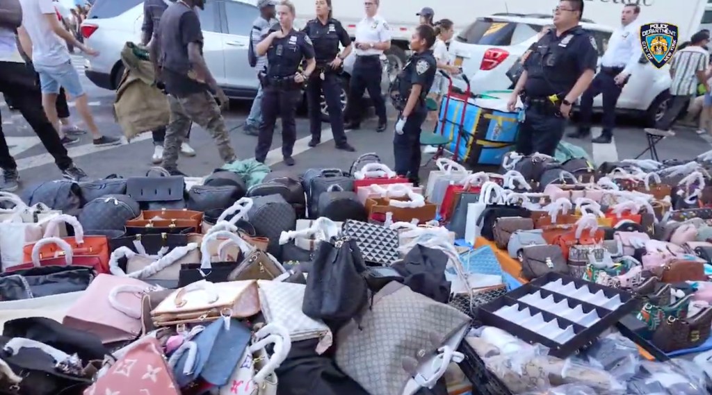 NYPD seized $35 million in counterfeit goods on Canal Street, and arrested multiple suspects in regard.
