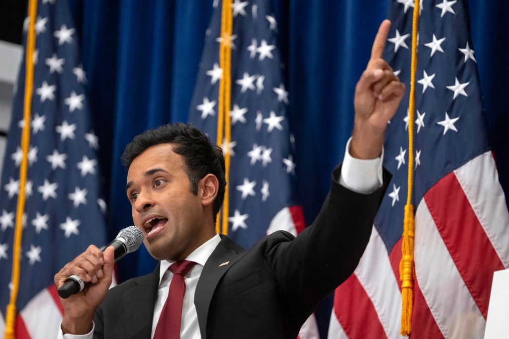 With their progressive investment agenda, GOP presidential candidate Vivek Ramaswamy called the three biggest investment firms “arguably the most powerful cartel in human history.”