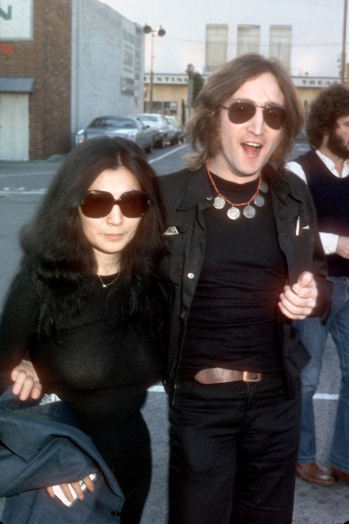 John Lennon and Yoko Ono circa 1979.