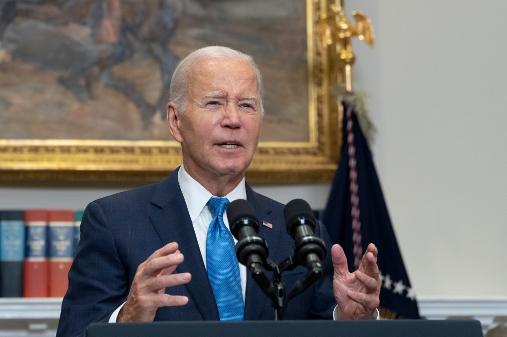 President Joe Biden endorsed the UAW strike, saying that GM, Ford and Stellantis' "record profits have not been shared fairly."