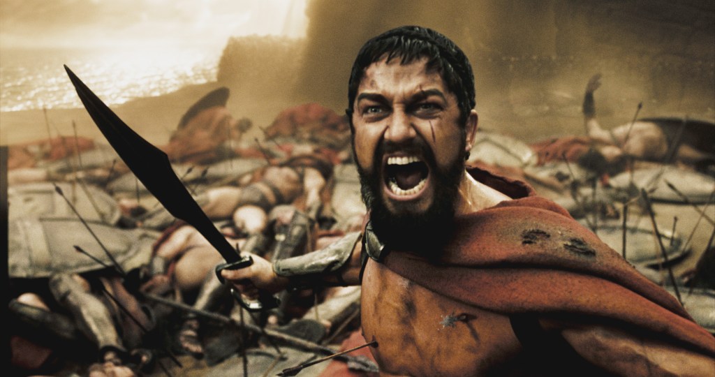 The fight Mr. Mahathey taught was made famous in the film "300."