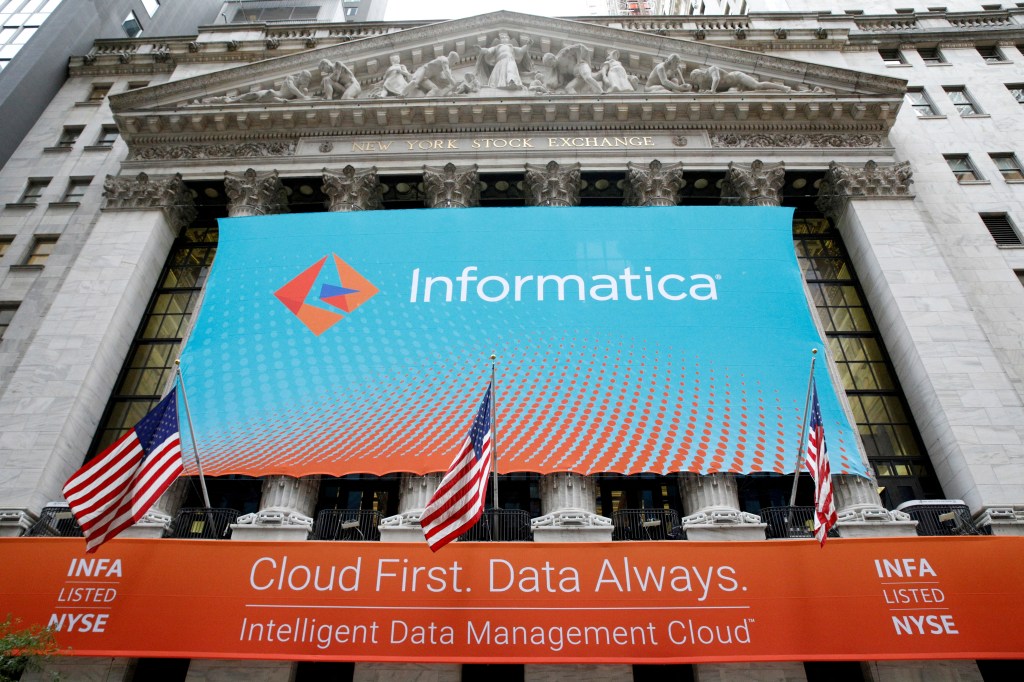 Informatica offers subscription-based data management services over the cloud.