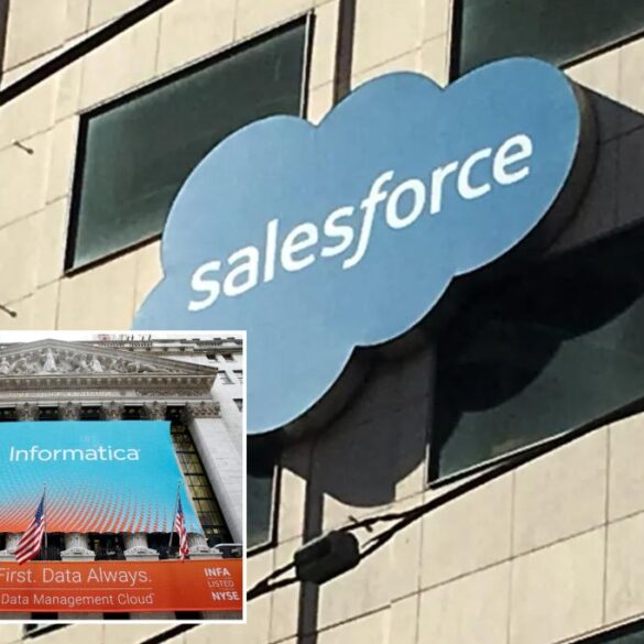 Software giant Salesforce in advanced talks to buy Informatica